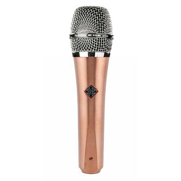 [数量限定] TELEFUNKEN M80 (ローズゴールド) グリル：クローム ダイナミックマイク テレフンケン