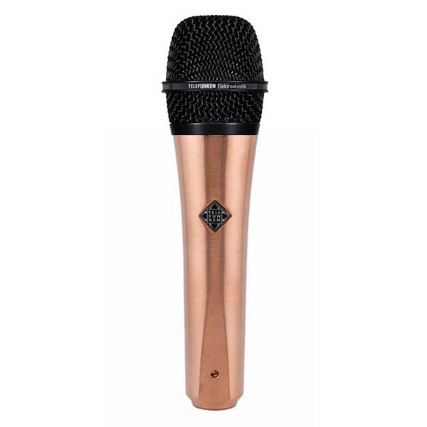 【マラソン期間中 エントリーでさらP5倍】[数量限定] TELEFUNKEN M80 (ローズゴールド) グリル：ブラック ダイナミックマイク テレフンケン｜島村楽器