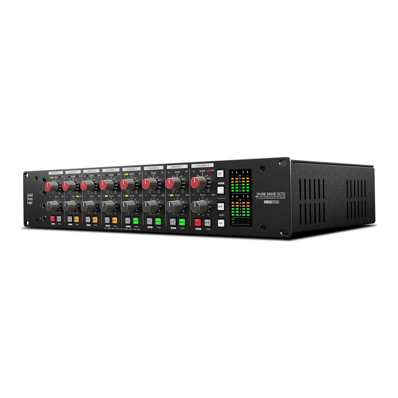 【マラソン期間中 エントリーでさらP5倍】Solid State Logic PURE DRIVE OCTO 8CH マイクプリ USBオーディオインターフェイス ソリッドステートロジック 【納期お問合せください】|島村楽器