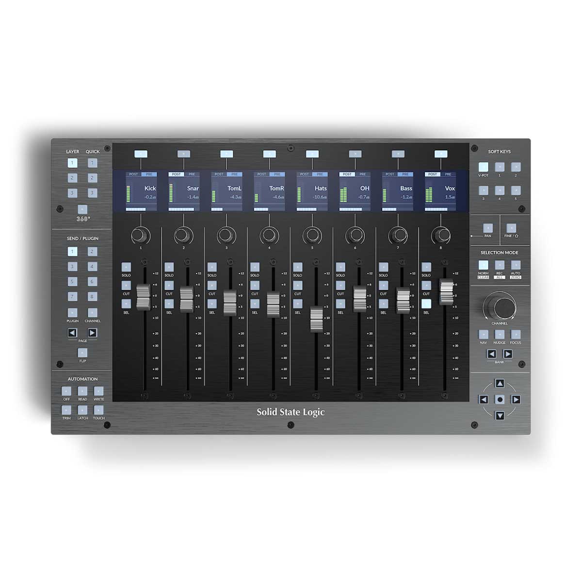 Solid State Logic UF8 DAWコントローラー スタジオコントローラー ソリッドステートロジック 【納期お問合せください】