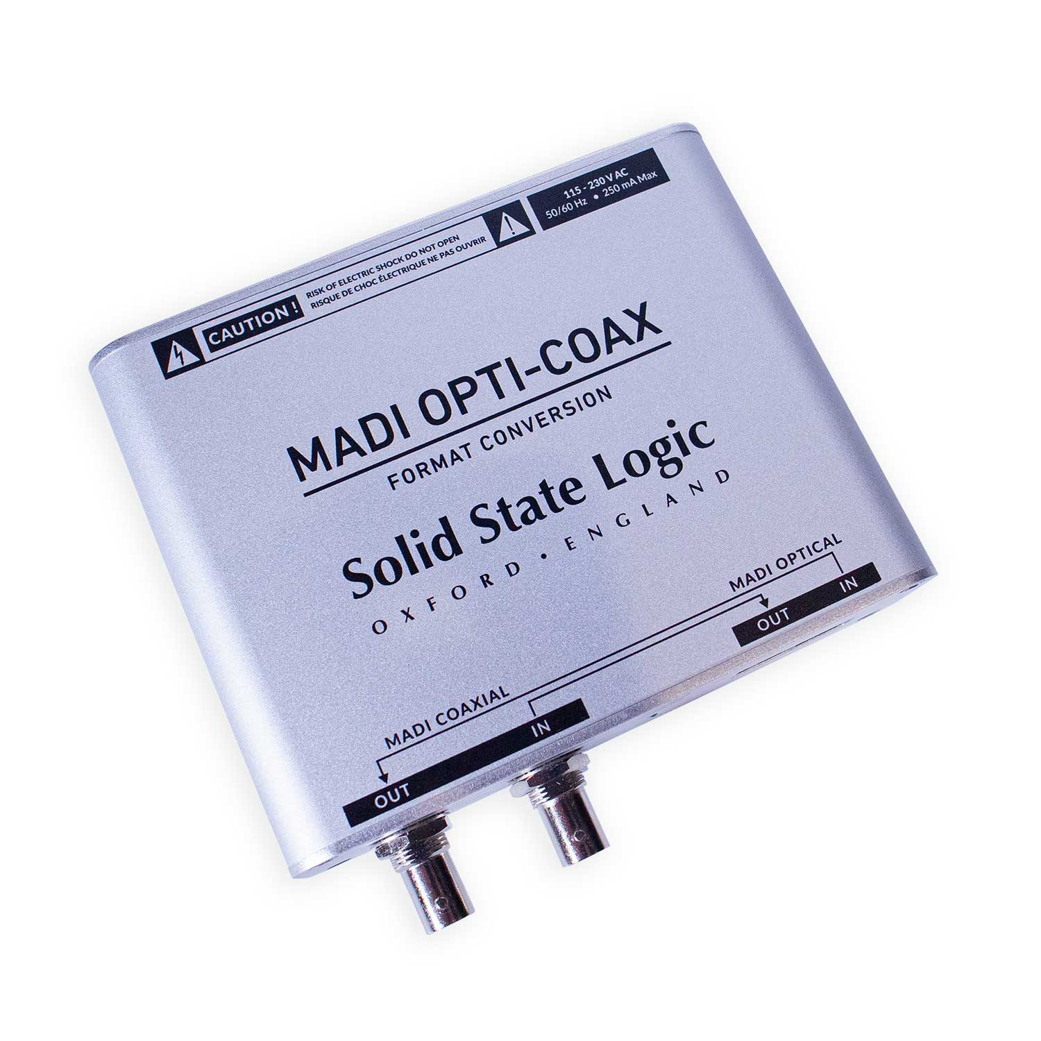 Solid State Logic MADI Opti Coax MADI 同軸－光　変換ボックス ソリッドステートロジック 【納期お問合せください】