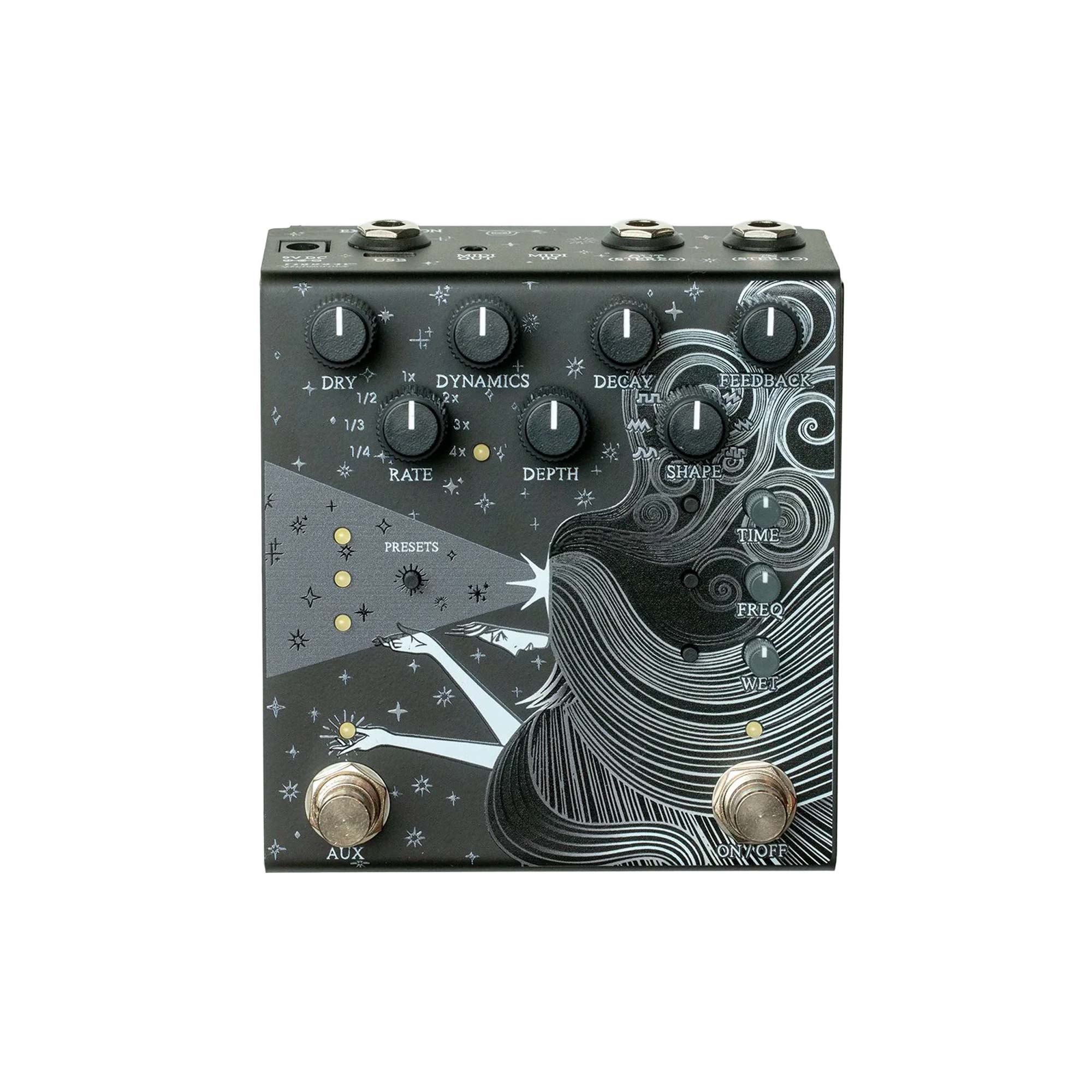 【マラソン期間中 エントリーでさらにP5倍】 Old Blood Noise Endeavors Sunlight Stereo Black コンパクトエフェクター ステレオダイナミックリバーブ ブラック オールドブラッドノイズ