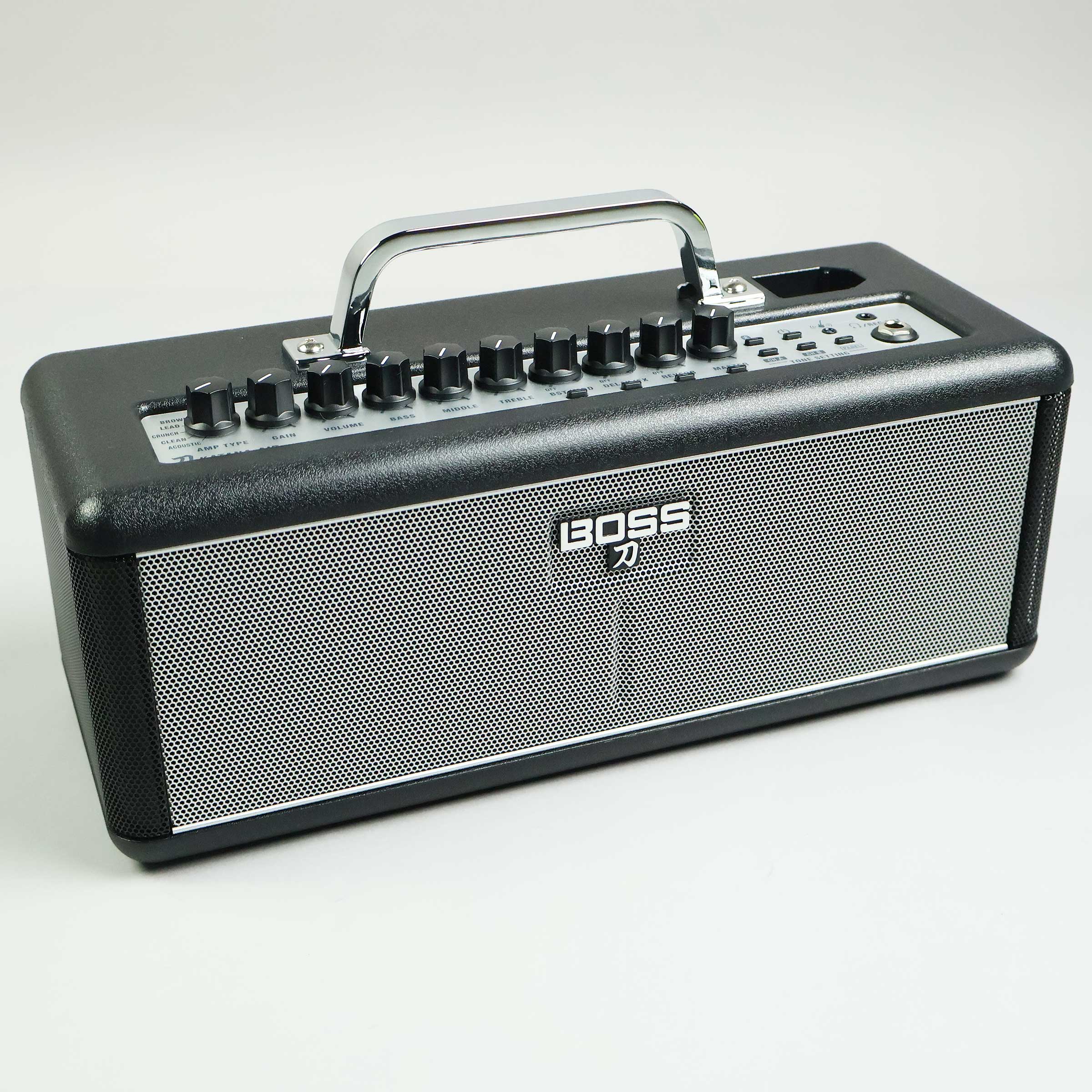 BOSS KATANA-AIR-S 完全ワイヤレス ギターアンプ Bluetooth シルバーパネル ボス KTN-AIR-S【中古】