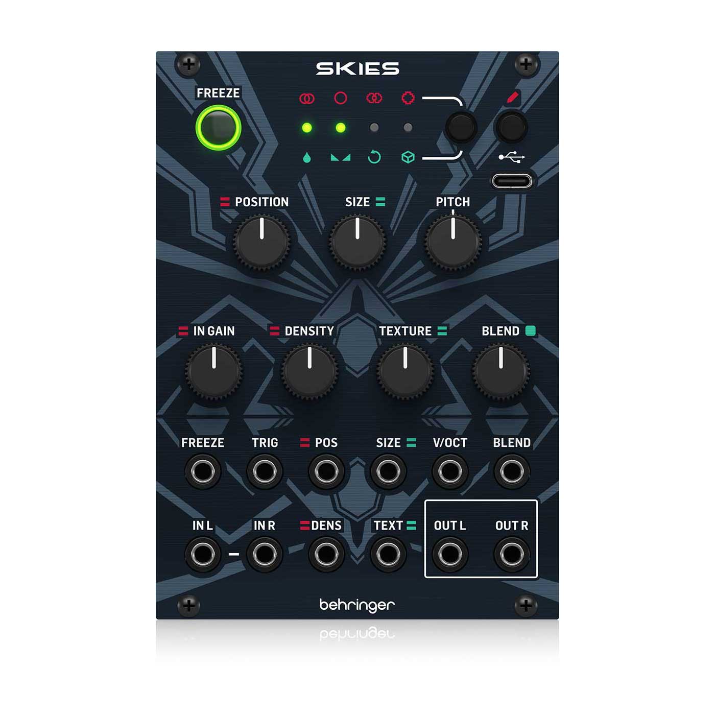 BEHRINGER SKIES ユーロラック用 グラニュラーオーディオプロセッサーモジュール ベリンガー
