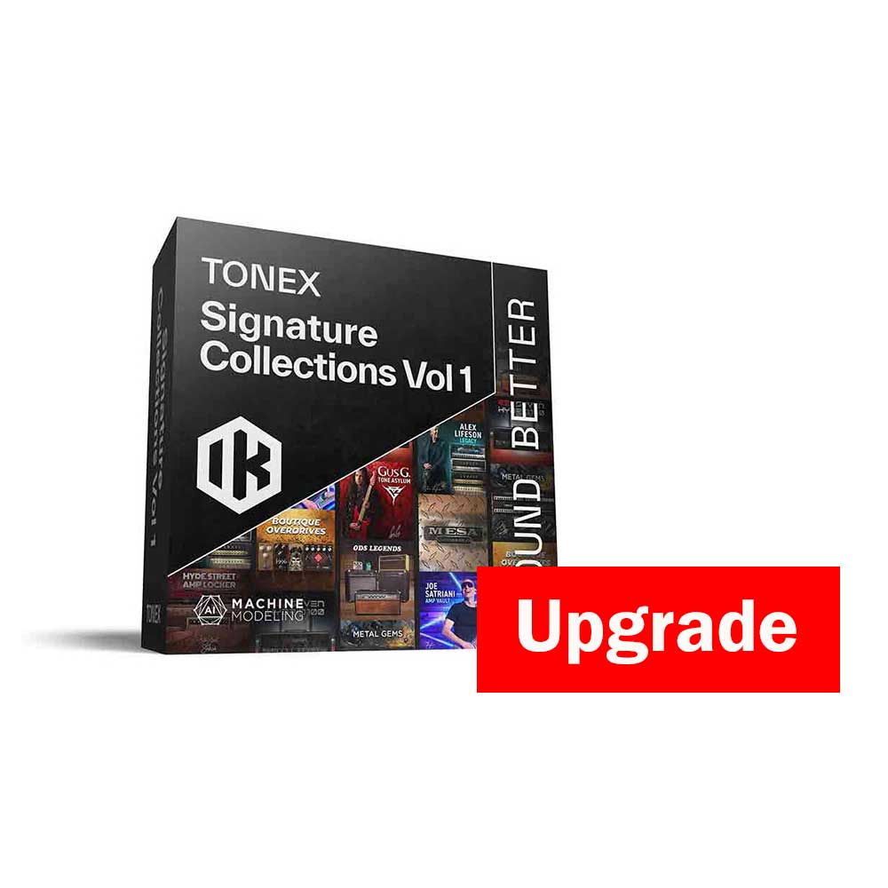 【マラソン期間中 エントリーでさらP5倍】[特価 2026/07/30迄] IK Multimedia TONEX Signature Collection Vol 1 Upgrade プラグインエフェクト IKマルチメディア [メール納品 代引き不可]｜島村楽器