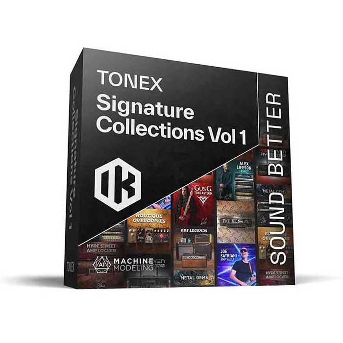 [特価 2026/04/21迄] IK Multimedia TONEX Signature Collections Vol 1 プラグインエフェクト IKマルチメディア [メール納品 代引き不可]