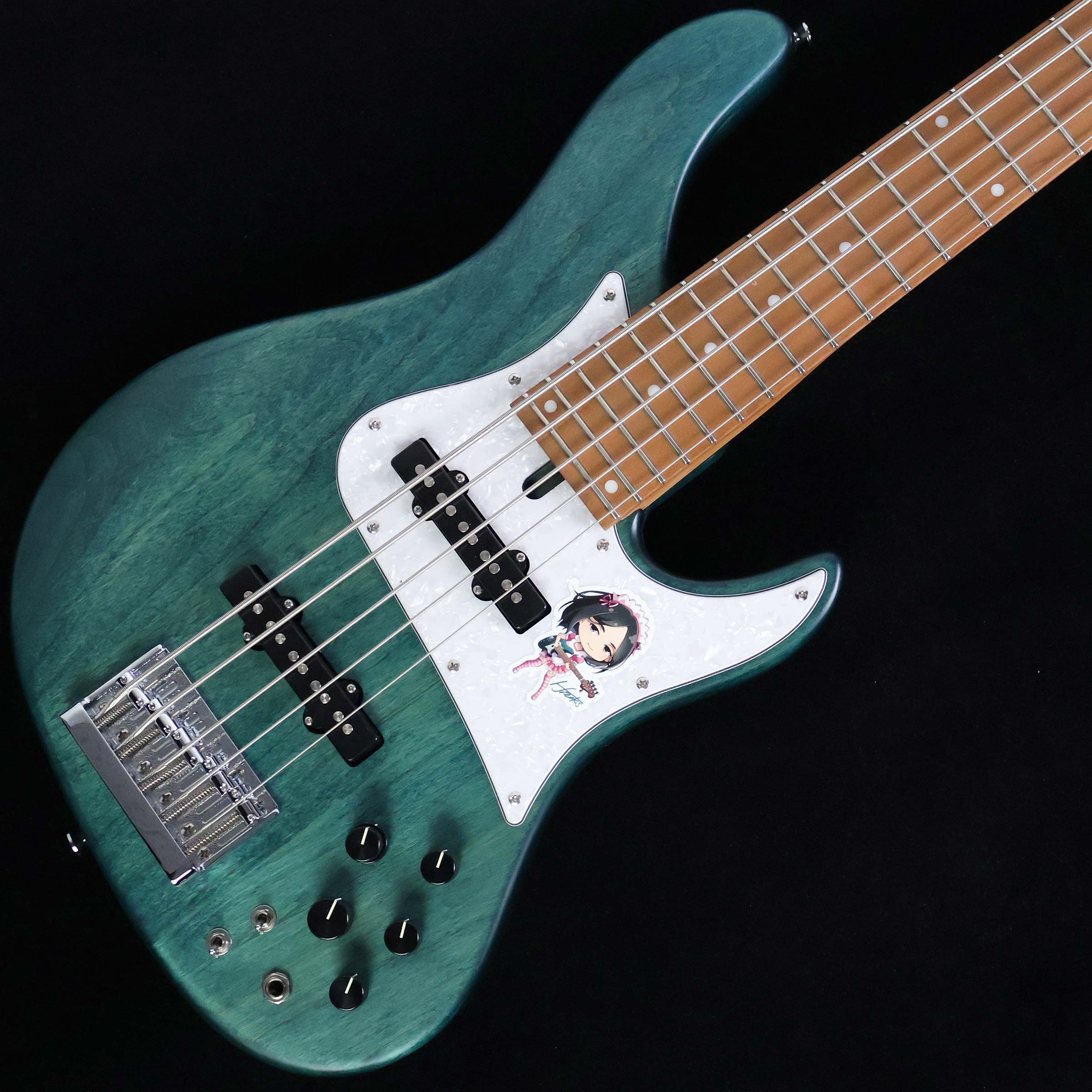 【マラソン期間中 エントリーでさらP5倍】Bacchus WL524 H.J. FREAKS BLUS　S/N：CI04720 【5弦】【H.J. FREAKSシグネチャーモデル】 バッカス JTシリーズ【未展示品】｜島村楽器