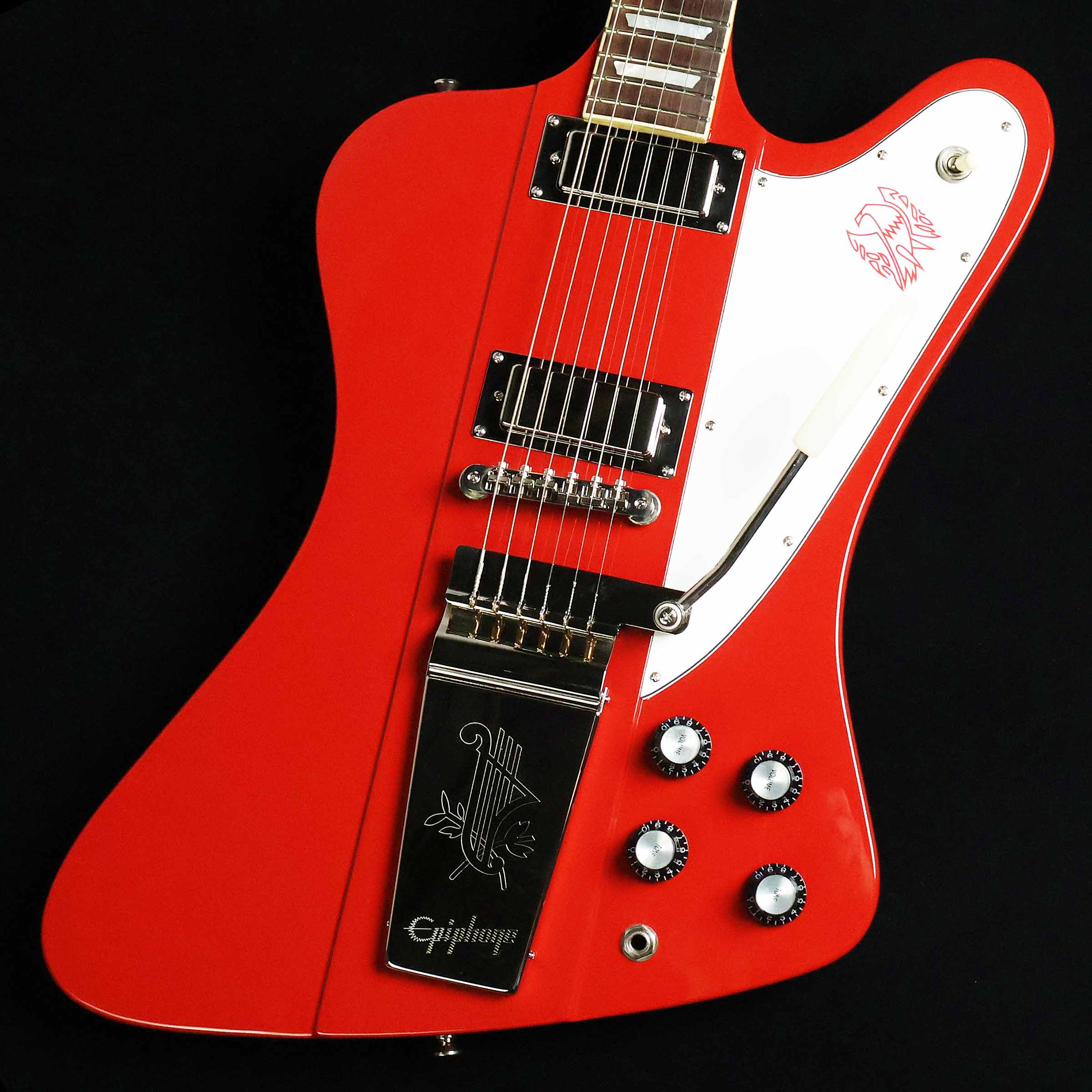 【マラソン期間中 エントリーでさらP5倍】Epiphone Inspired by Gibson Custom 1963 Firebird V With Maestro Vibrola Reissue Ember Red 2024 エレキギター エピフォン 【中古】|島村楽器