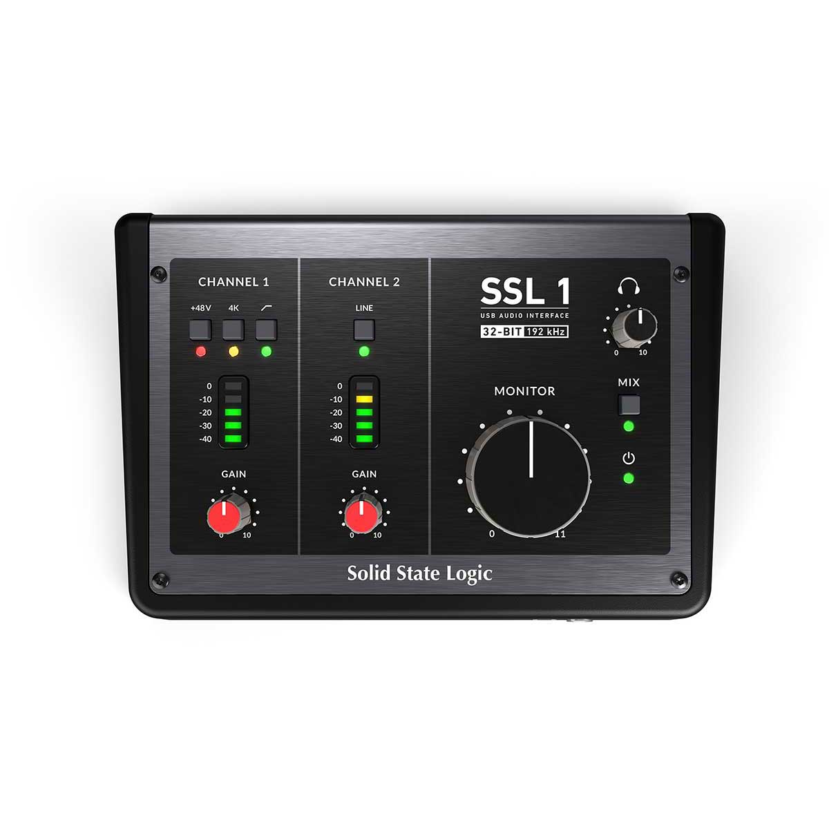 【マラソン期間中 エントリーでさらP5倍】Solid State Logic SSL1 USBオーディオインターフェイス 1mic In + 1Line In /2Out ソリッドステートロジック｜島村楽器
