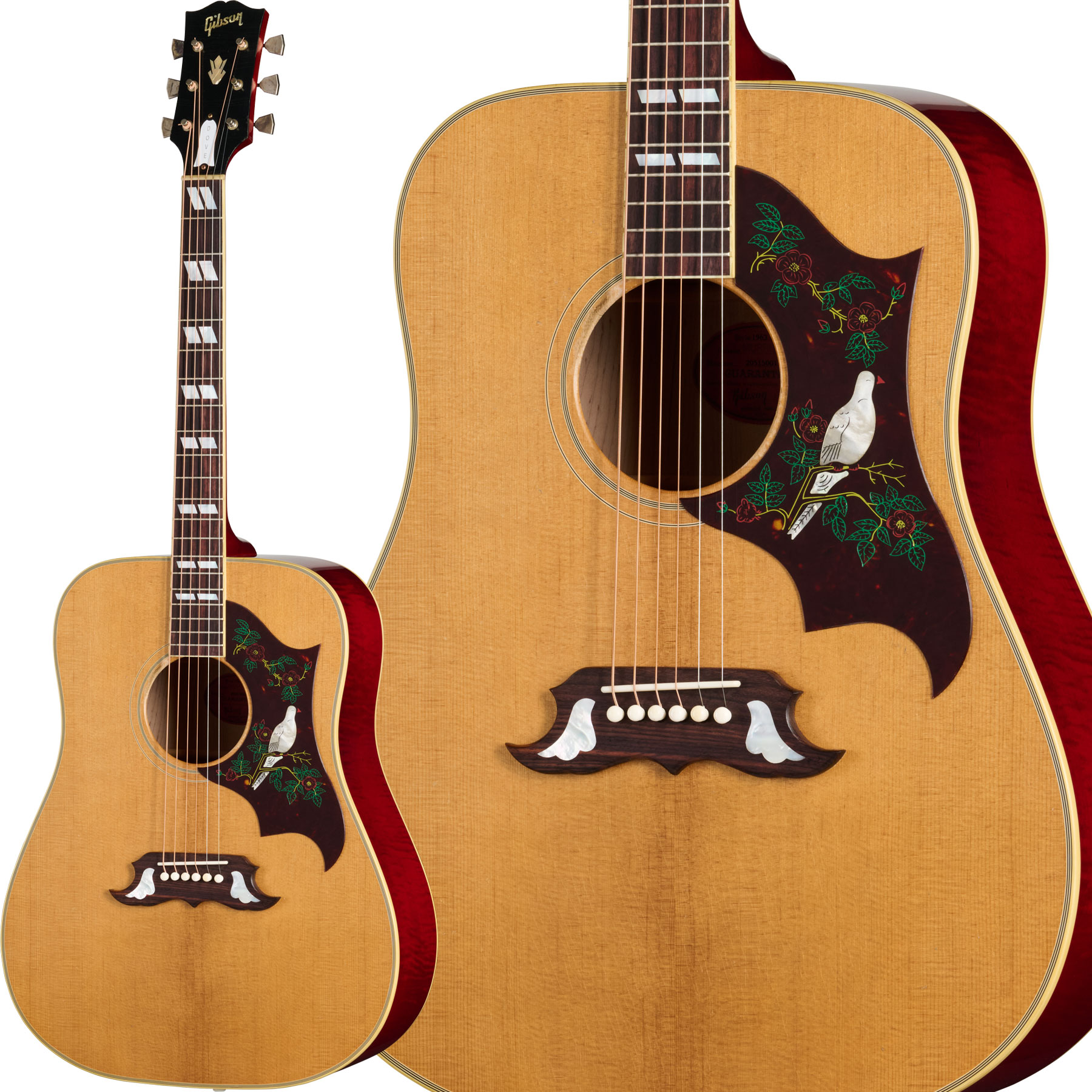 【マラソン期間中 エントリーでさらP5倍】Gibson Custom 1963 Dove Reissue Light Aged Dark Natural アコースティックギター ギブソン|島村楽器