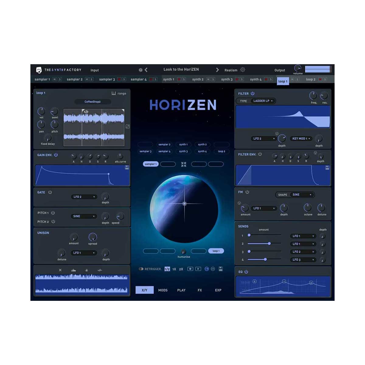 [特価 2026/07/29迄] Tracktion Synth Factory Horizen ソフト音源 シネマティック音源 トラクション [メール納品 代引き不可]｜島村楽器