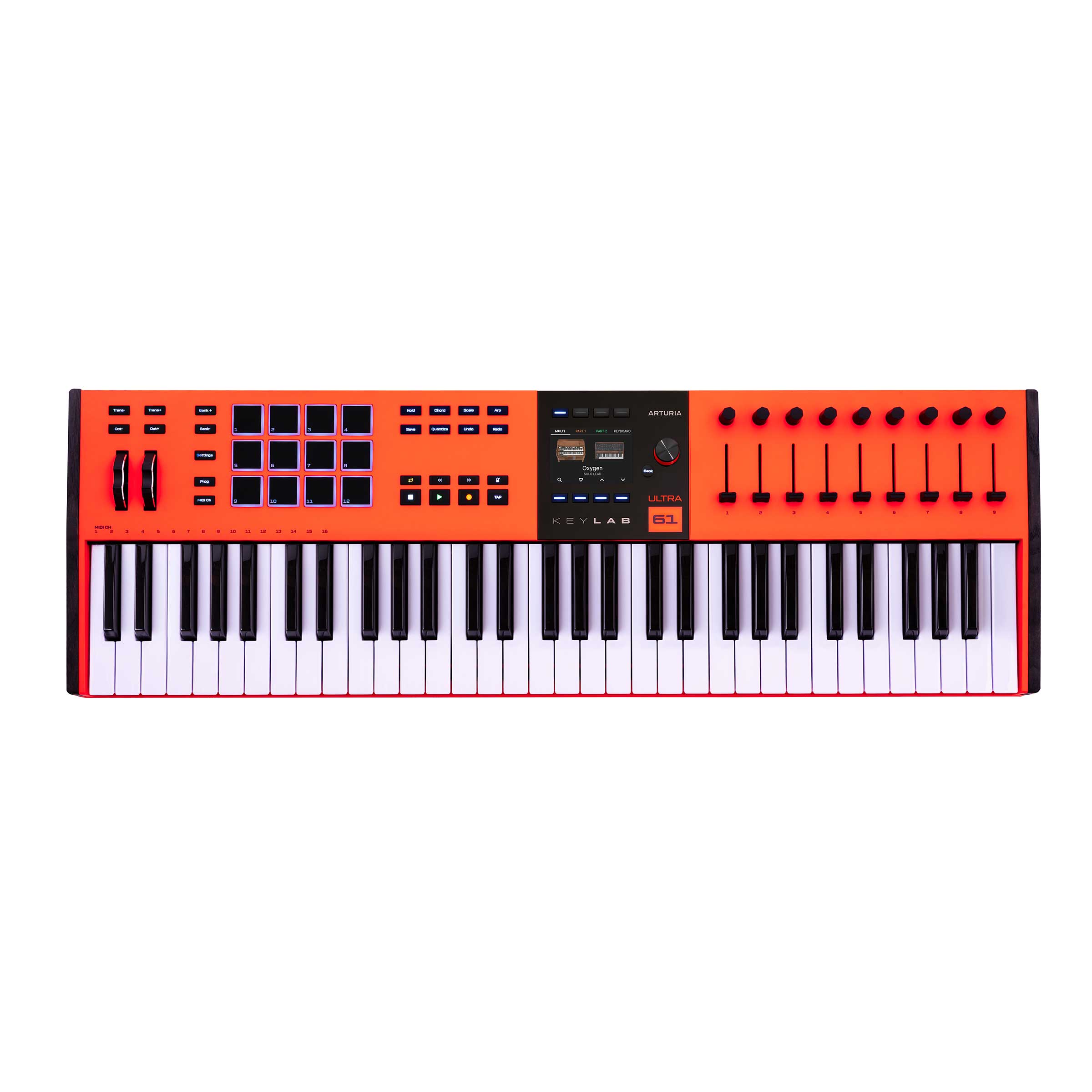 【マラソン期間中 エントリーでさらP5倍】[数量限定] ARTURIA KEYLAB 61 MK3 (Ultra Edition) 61鍵盤 MIDIキーボード コントローラー アートリア｜島村楽器