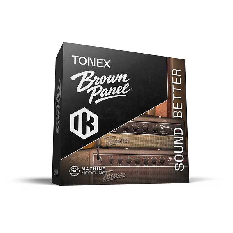 [特価 2026/08/30迄] IK Multimedia TONEX Brown Panel IKマルチメディア [メール納品 代引き不可]｜島村楽器