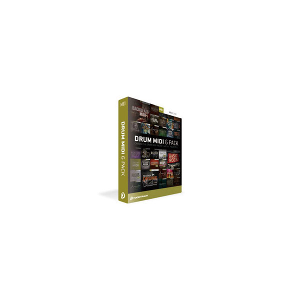 TOONTRACK DRUM MIDI 6PACK BOX