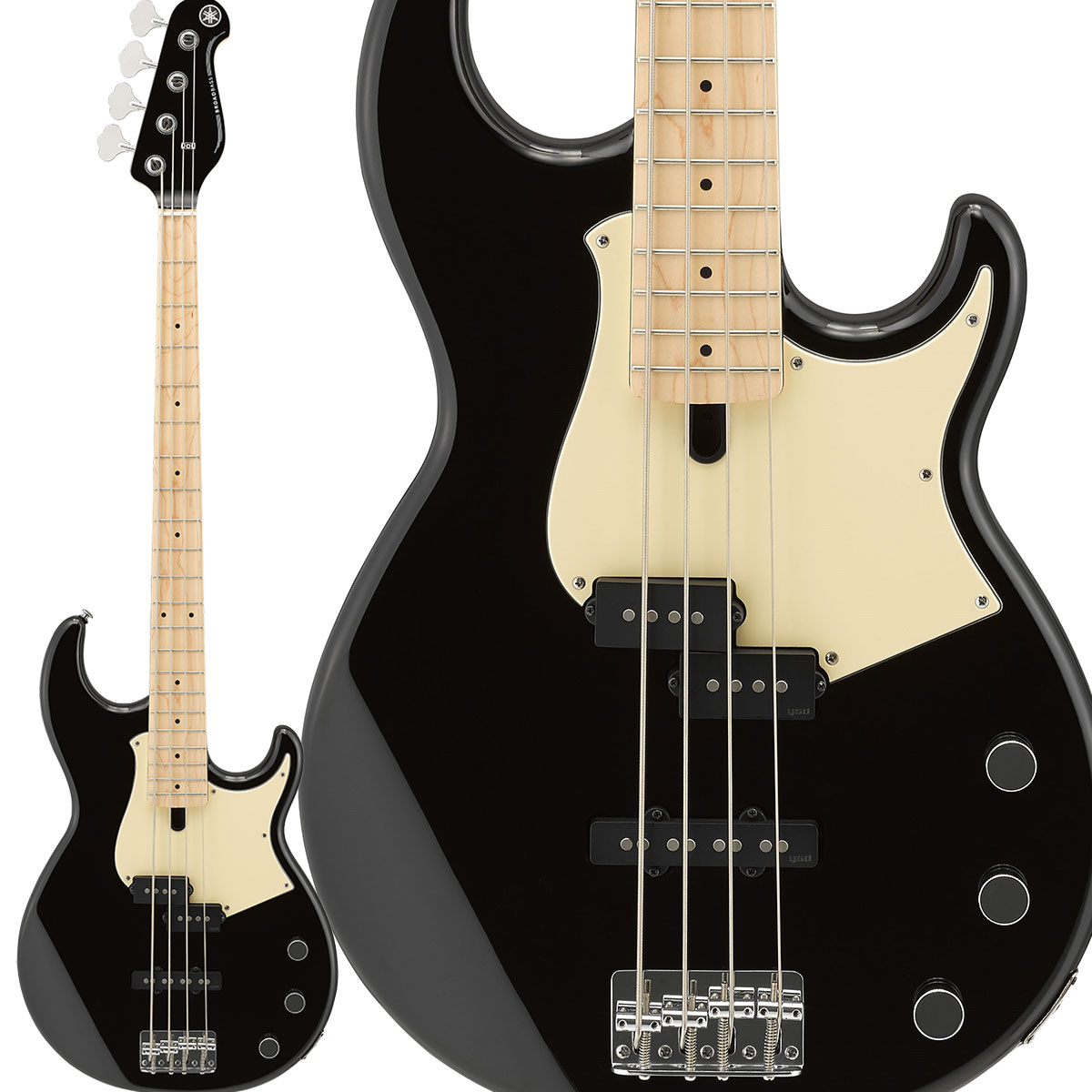 【マラソン期間中 エントリーでさらP5倍】YAMAHA BB434M BL (ブラック) エレキベース メイプル指板 ヤマハ BB400シリーズ Black｜島村楽器