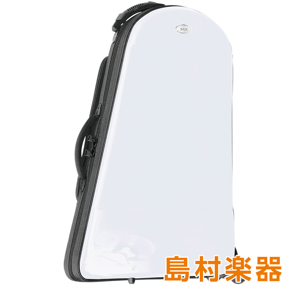 【マラソン期間中 エントリーでさらにP5倍】 bags EFBE ホワイト ファイバーケース ユーフォニアム用 バッグス