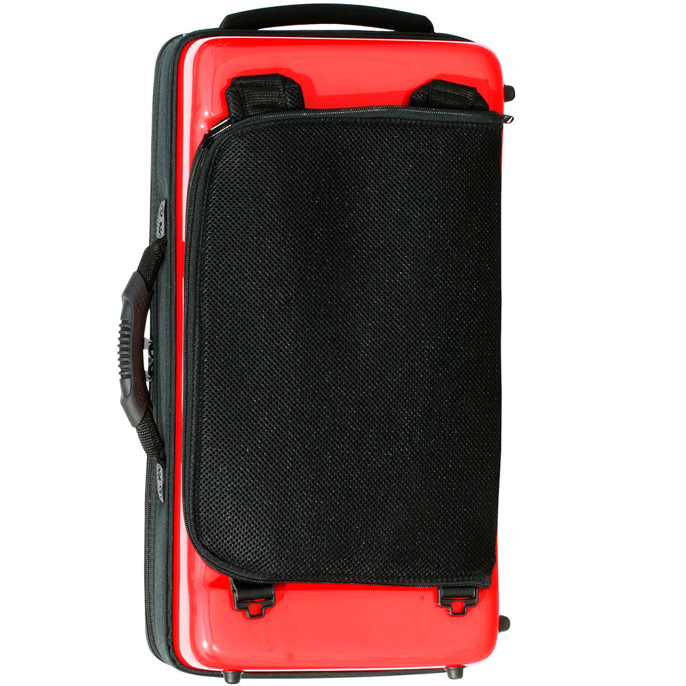 注文後の変更キャンセル返品 Bags Ec2trm Red レッド ファイバーケース トランペット2本用 Mediquickfl Com