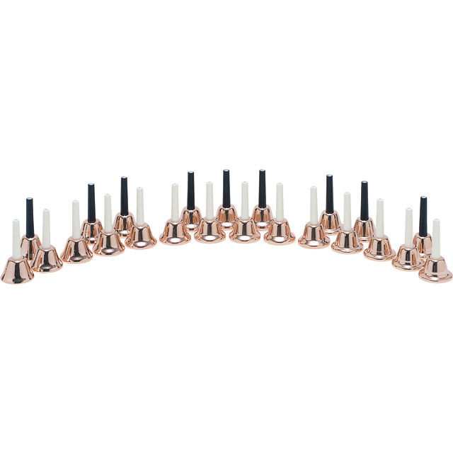 KC MB23K C Copper ミュージックベル ハンドベル メロディーベル 23音セット コッパー ゴールドカラー