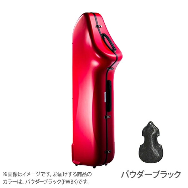【マラソン期間中 エントリーでさらにP5倍】 C.C.シャイニーケース シャイニーケースII B.Sax PWBK パウダーブラック バリトンサクソフォンケース