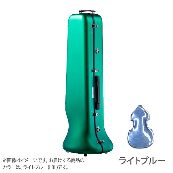 【マラソン期間中 エントリーでさらにP5倍】 C.C.シャイニーケース シャイニーケースII B.TRB LBL ライトブルー バストロンボーンケース