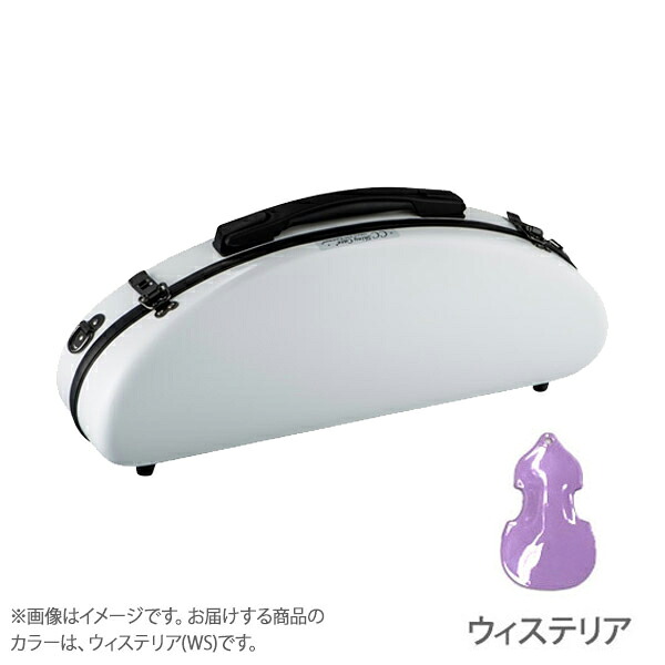 【マラソン期間中 エントリーでさらにP5倍】 C.C.シャイニーケース シャイニーケースII CLA WS ウィステリア クラリネットケース