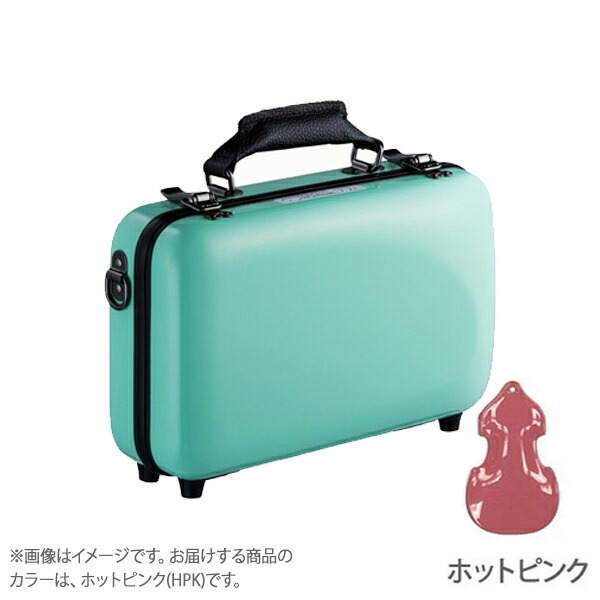 【マラソン期間中 エントリーでさらにP5倍】 C.C.シャイニーケース シャイニーケースII CLAミニ HPK ホットピンク クラリネット ミニ ケース