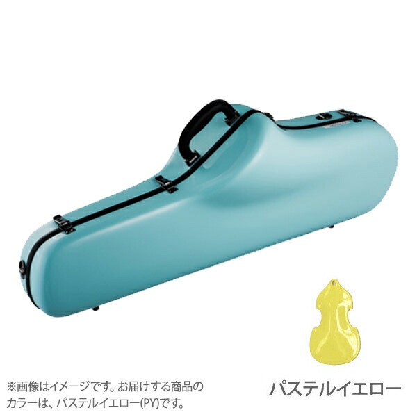 【マラソン期間中 エントリーでさらにP5倍】 C.C.シャイニーケース シャイニーケースII T.Sax PY パステルイエロー テナーサクソフォン ケース 26,455円