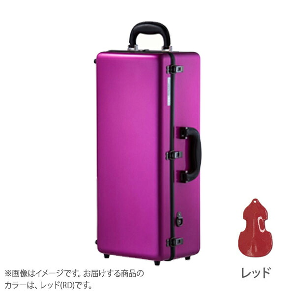 【マラソン期間中 エントリーでさらにP5倍】 C.C.シャイニーケース シャイニーケースII TRPダブル RD レッド トランペット ケース ダブル
