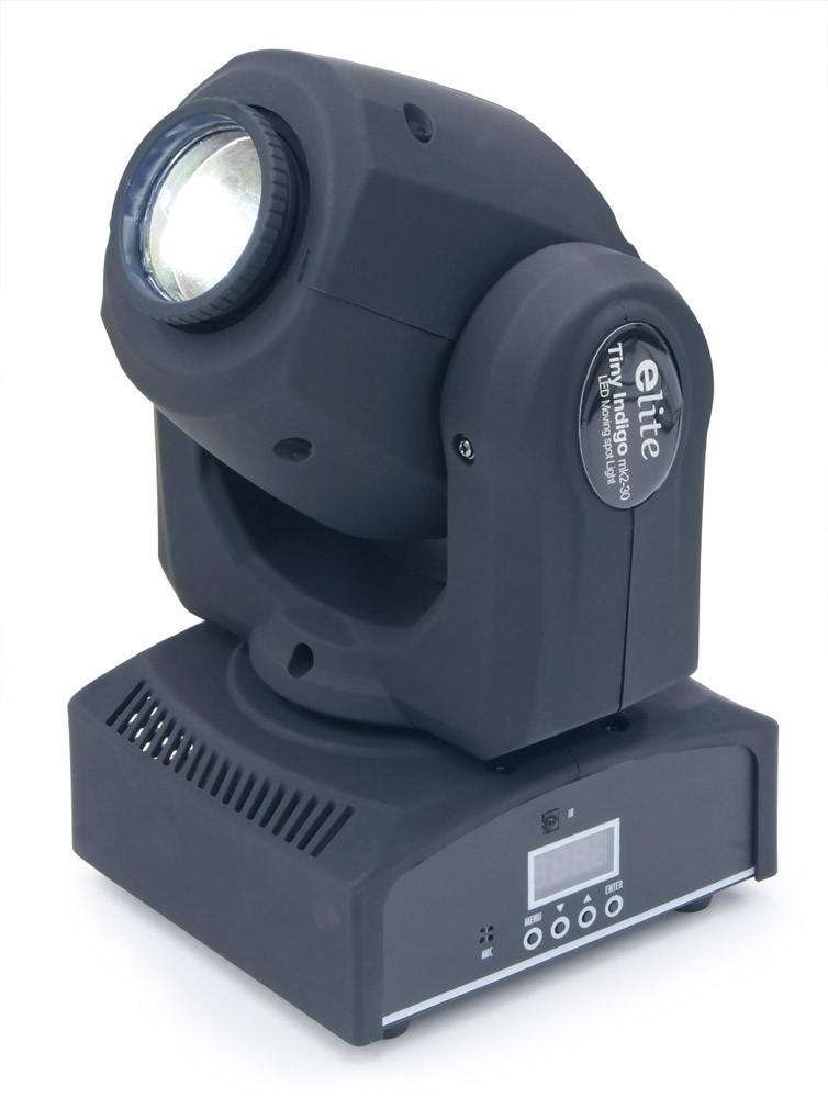 【マラソン期間中 エントリーでさらP5倍】elite Tiny Indigo mk2-30 BK LEDムービングスポットライト イーライト｜島村楽器
