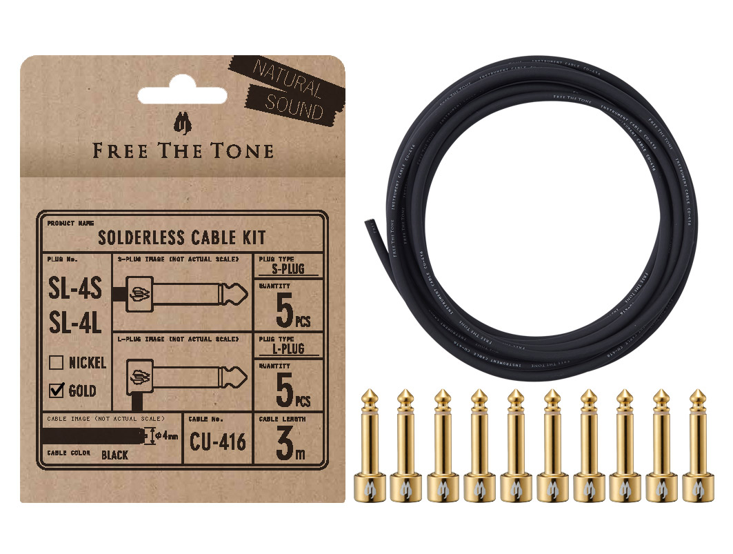 Free The Tone Sl 4sl Gd 55k モズライト S L Gold Tone Cu 416用 ソルダーレスプラグキット フリーザトーン 島村楽器 The 3m 各5個入り Free The Tone Sl 4sl Gd 55k モズライト S L Gold Tone Cu 416用 ソルダーレスプラグキット フリーザトーン 島村楽器 The 3m 各5個入り