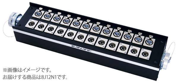【マラソン期間中 エントリーでさらP5倍】CANARE 8J12N1 コネクタボックス 8CH カナレ｜島村楽器