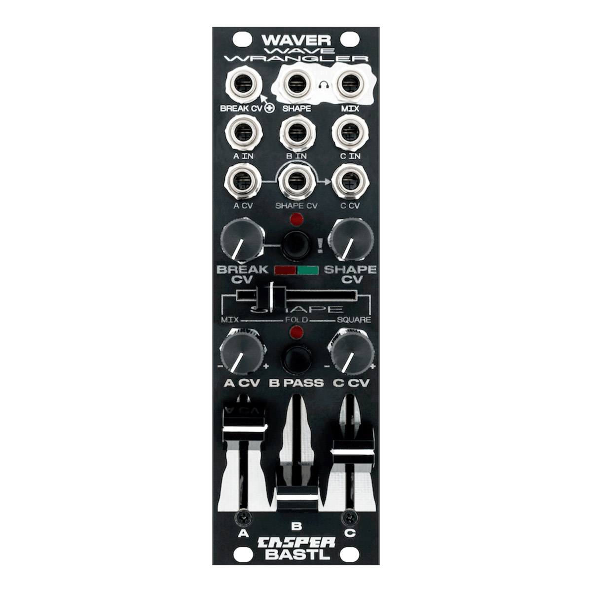 Bastl Instruments WAVER ウェーブフォールディングミキサー&シグナルディスラプター バストルインストゥルメンツ
