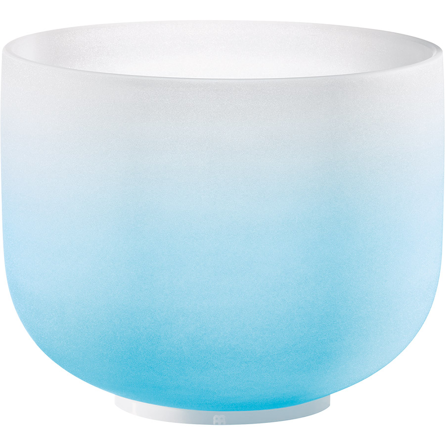 【マラソン期間中 エントリーでさらにP5倍】 MEINL Sonic Energy COLOR FROSTED Crystal Singing Bowl [Throat Chakra G4 440Hz] 直径25.4cm クリスタル シンギングボウル 10インチ マイネル CSBC10G ソニックエナジー