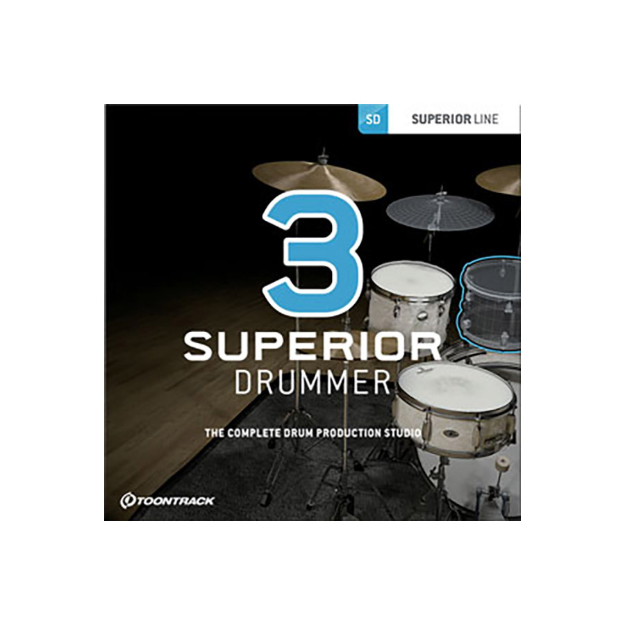[特価 2026/04/30迄] TOONTRACK SUPERIOR DRUMMER 3 トゥーントラック [メール納品 代引き不可]