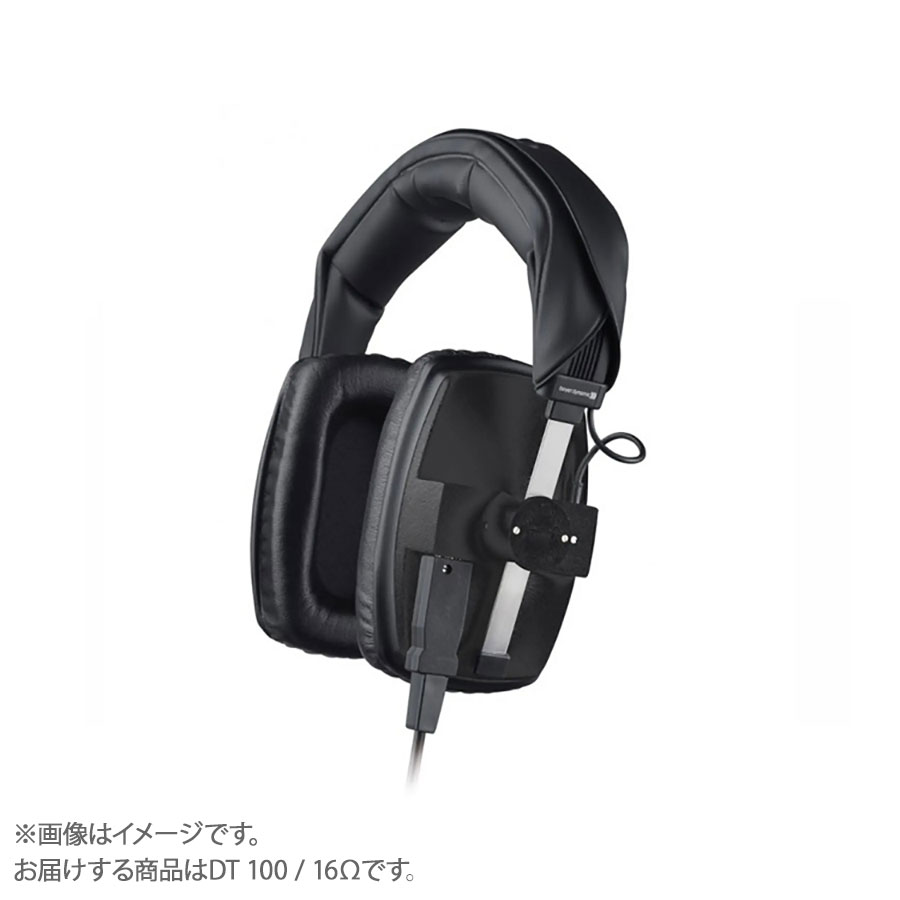 BeyerDynamic DT 100 16 Ohm black 密閉型スタジオヘッドホン 16Ω ベイヤーダイナミック