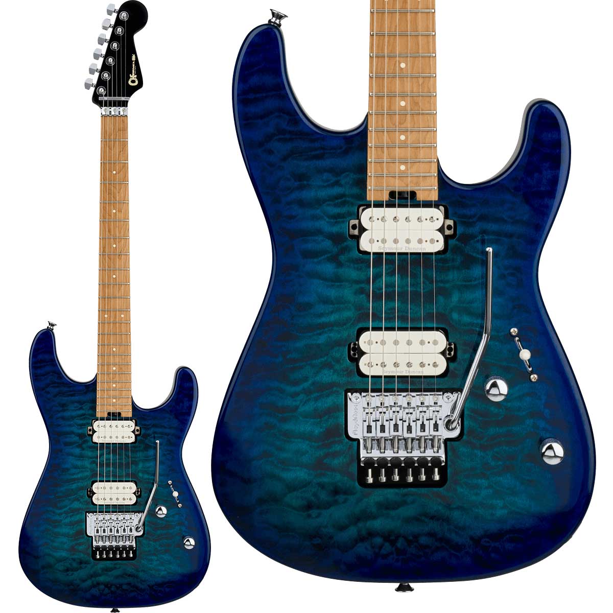 エレキギター　シャーベル ブラック CHARVEL ( シャーベル ) Pro-Mod So-Cal Style 2 24 HT HH SATIN