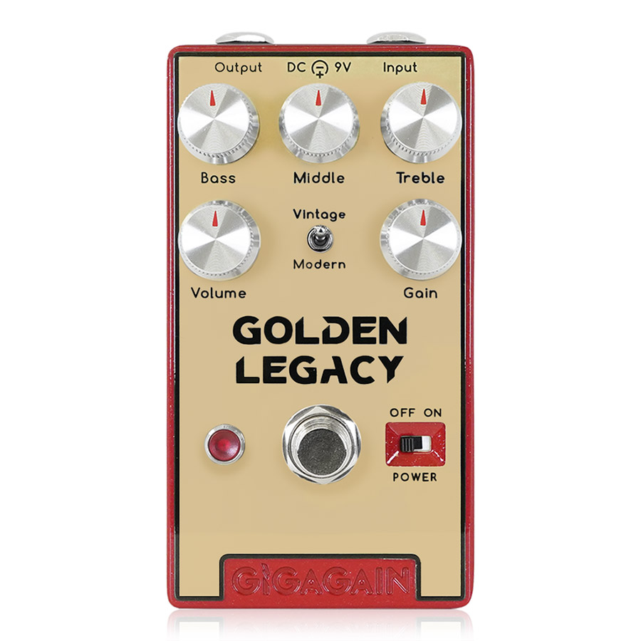 【マラソン期間中 エントリーでさらP5倍】GIGAGAIN GOLDEN LEGACY エフェクター ディストーション ギガゲイン｜島村楽器 8,250円