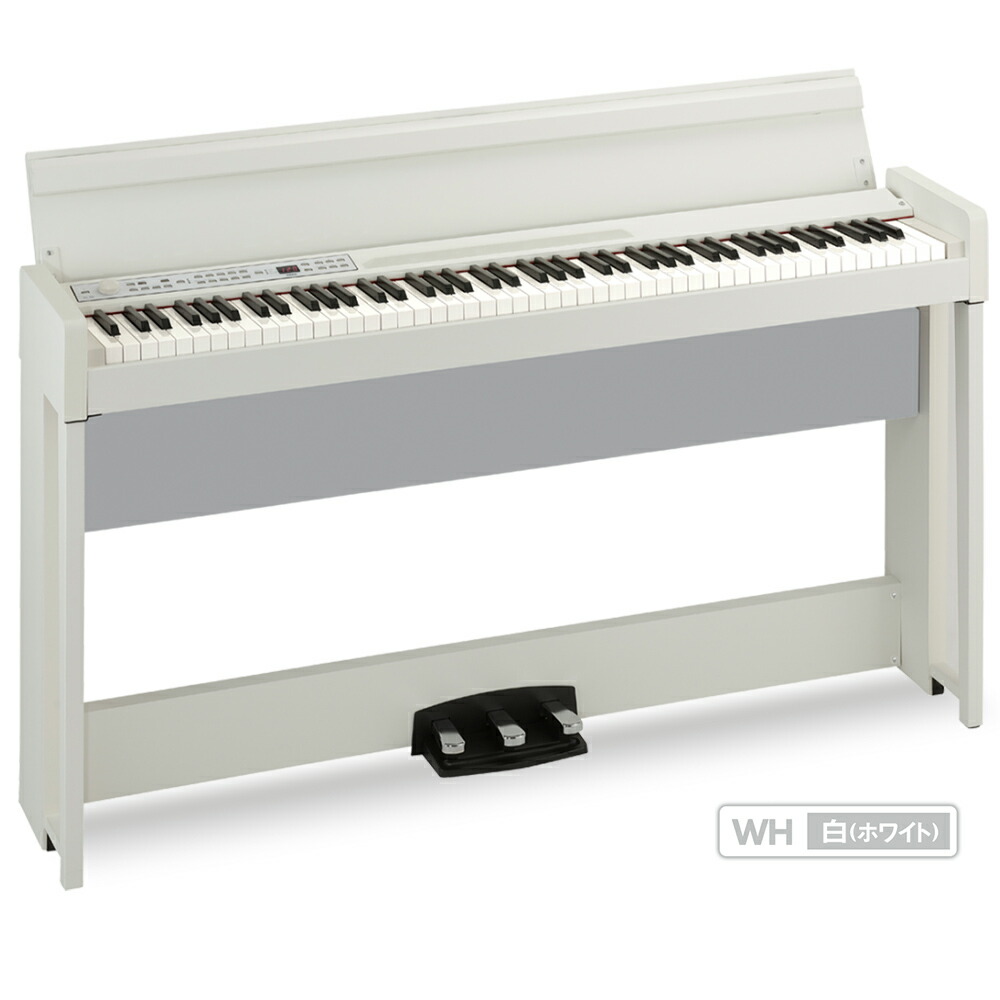 日本製・綿100% KORG 電子ピアノ C1-Air 2017年製 88鍵盤 高さ調整椅子 
