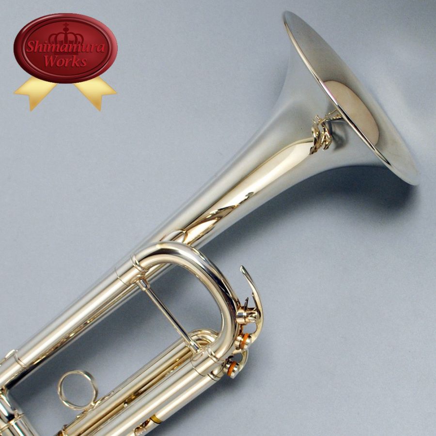 【超美品・値下げ中】Bach TR400SP シルバープレートB♭トランペット Bach TR400SP シルバープレート仕上げ B♭ トランペット バック