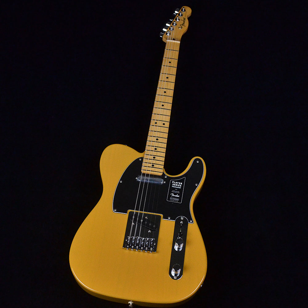 Fender Player Telecaster Butterscotch Blonde 電力ギター どろ除け プレイヤーテレキャスター 未発揮貫録 専任担当人称によるチューンアップ済 ミシガン ナーラ奈良店鋪 Bairien Yamagata Jp