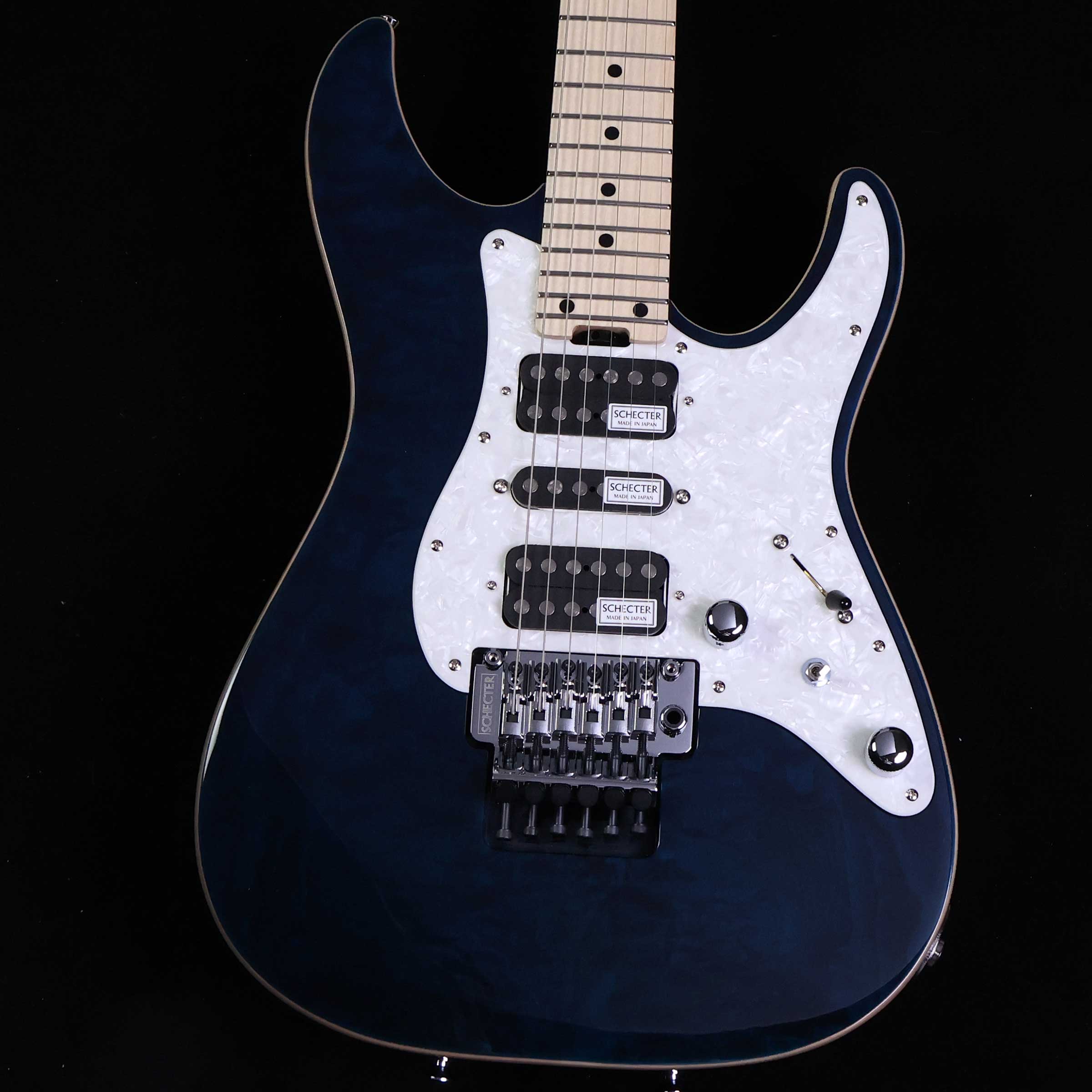 楽天市場】Schecter SD-II-24 BW Basswood 新品 ブルー