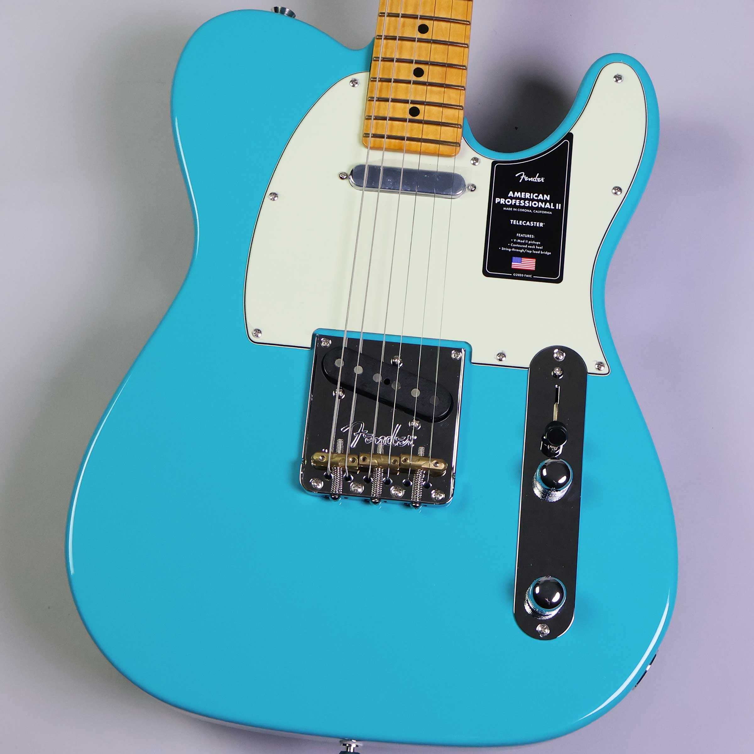 楽天市場】Fender American Professional II Telecaster Mystic Surf