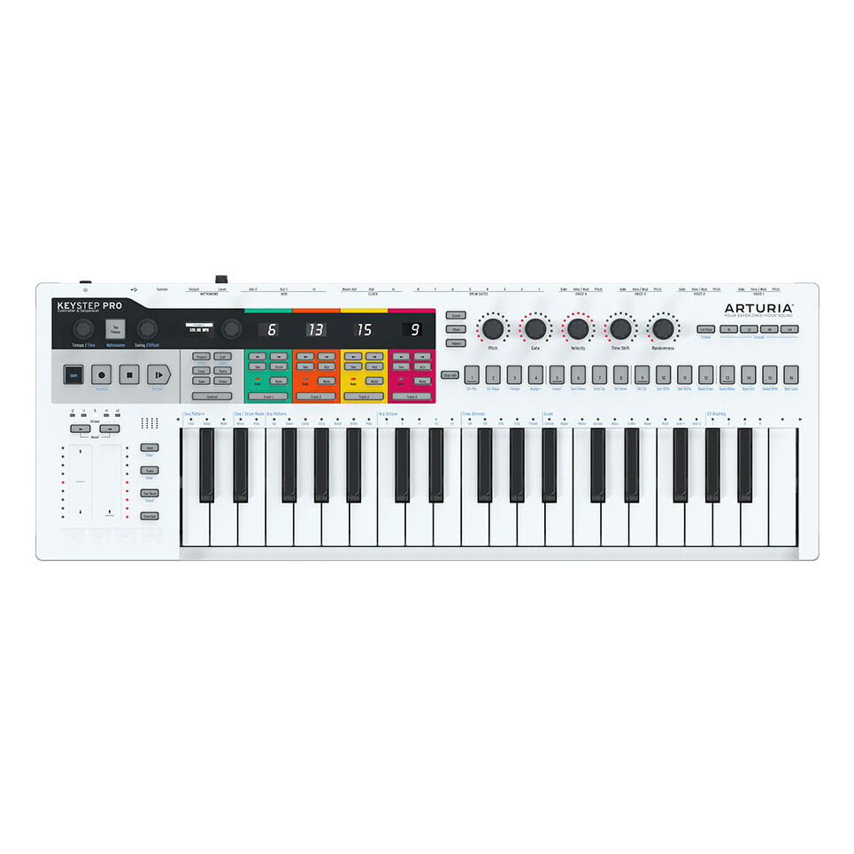 楽天市場】ARTURIA Keystep Pro 37鍵盤 MIDIキーボードコントローラー