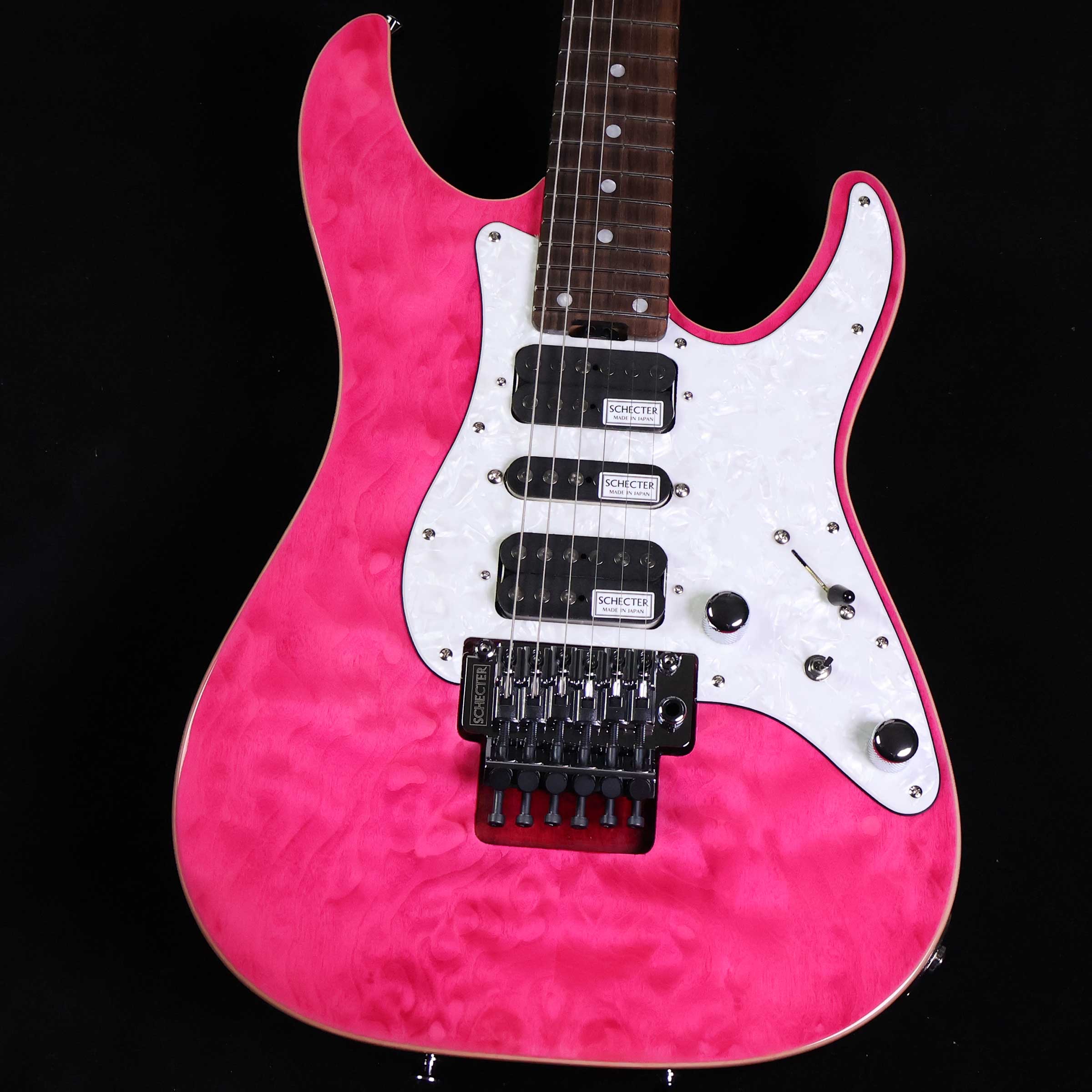 ギター Schecter SD-2-24 BW PUR/M Schecter SD-II-24 BW Basswood パープル《エレキギター