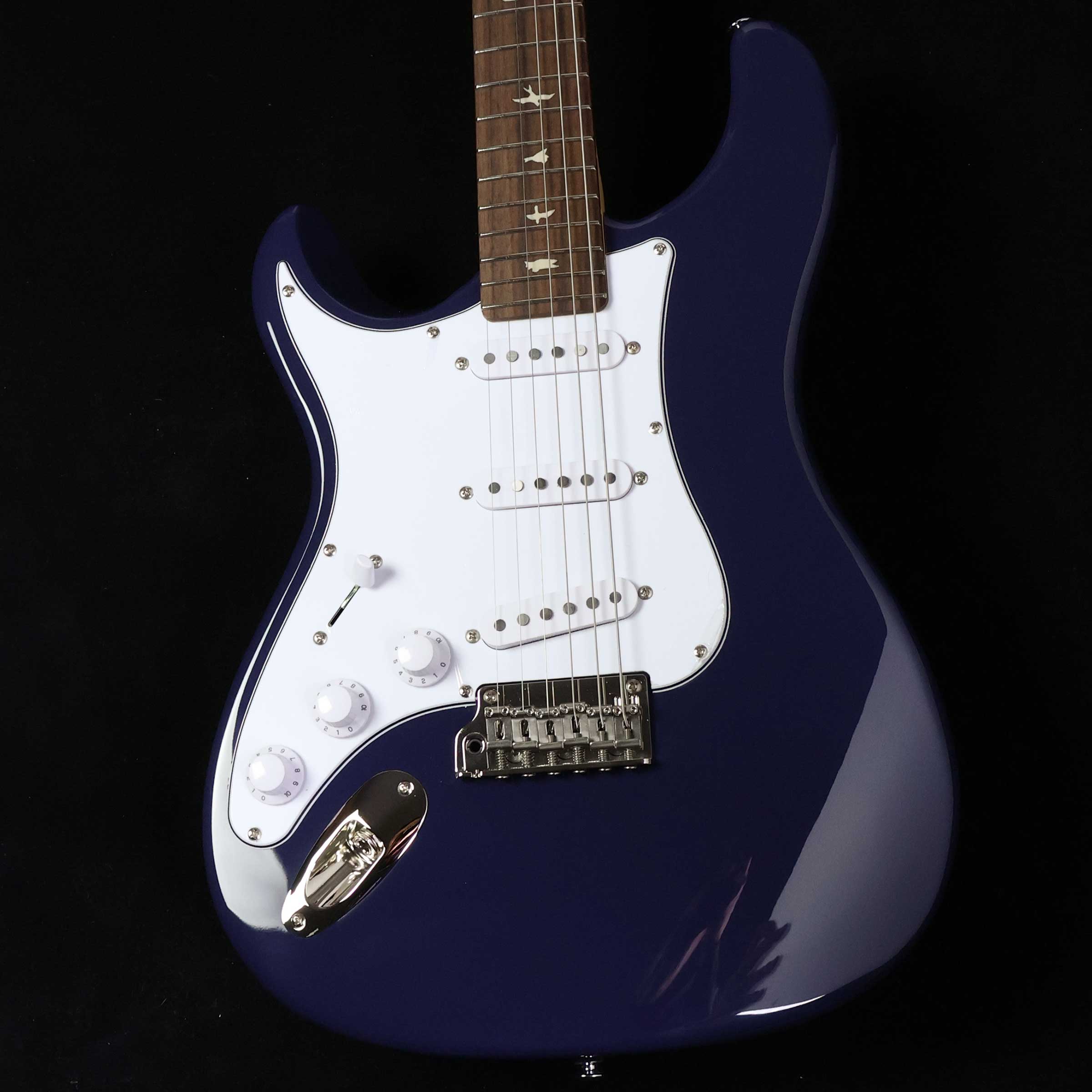 レフティーギター　シルバー PRS SE Silver Sky Rosewood Lefty Piano Black エレキギター