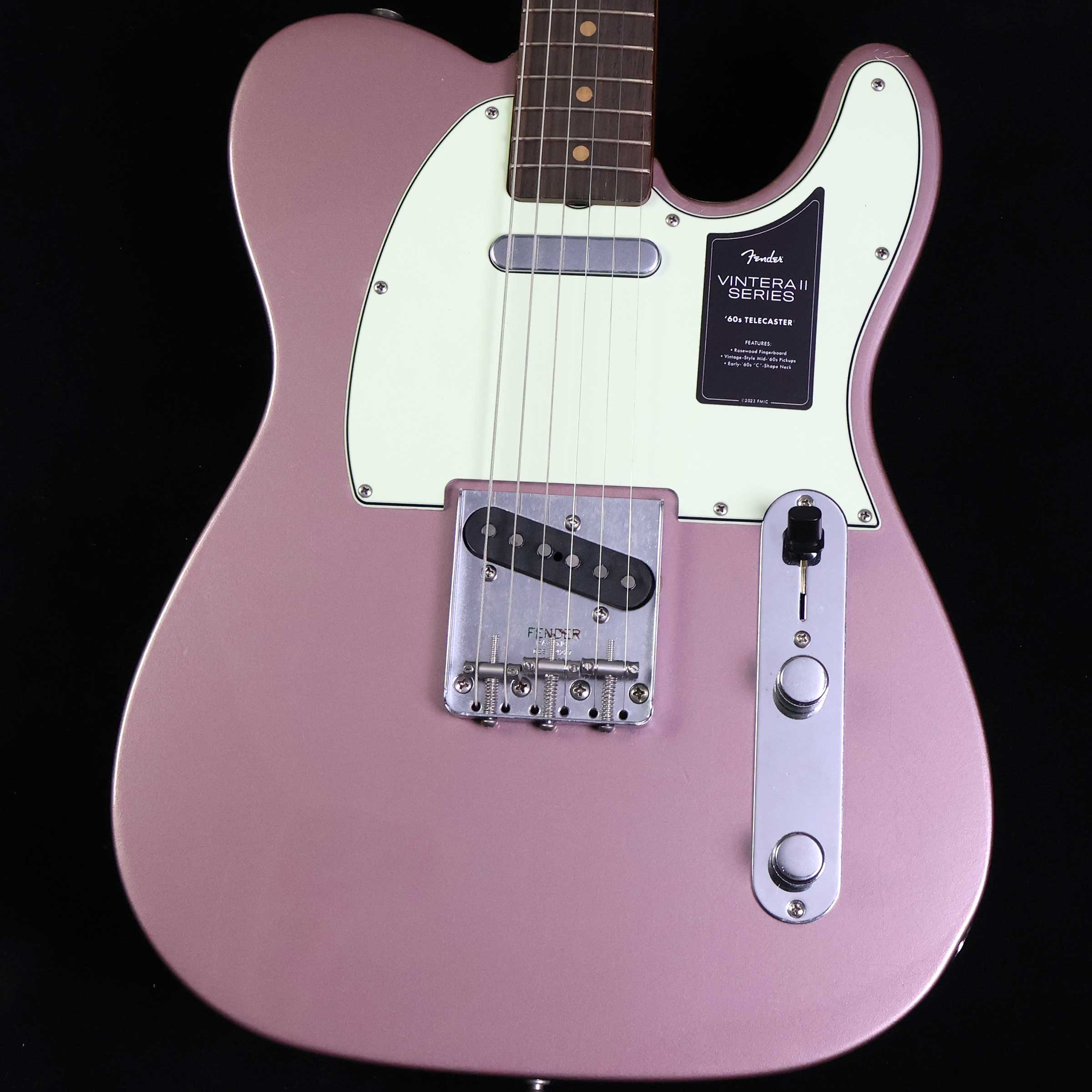 Fender Limited Edition Vintera II Road Worn 60s Telecaster Burgundy Mist Metallic ロードウォーン 60s テレキャスター 【未展示品・専任担当者による調整済み】