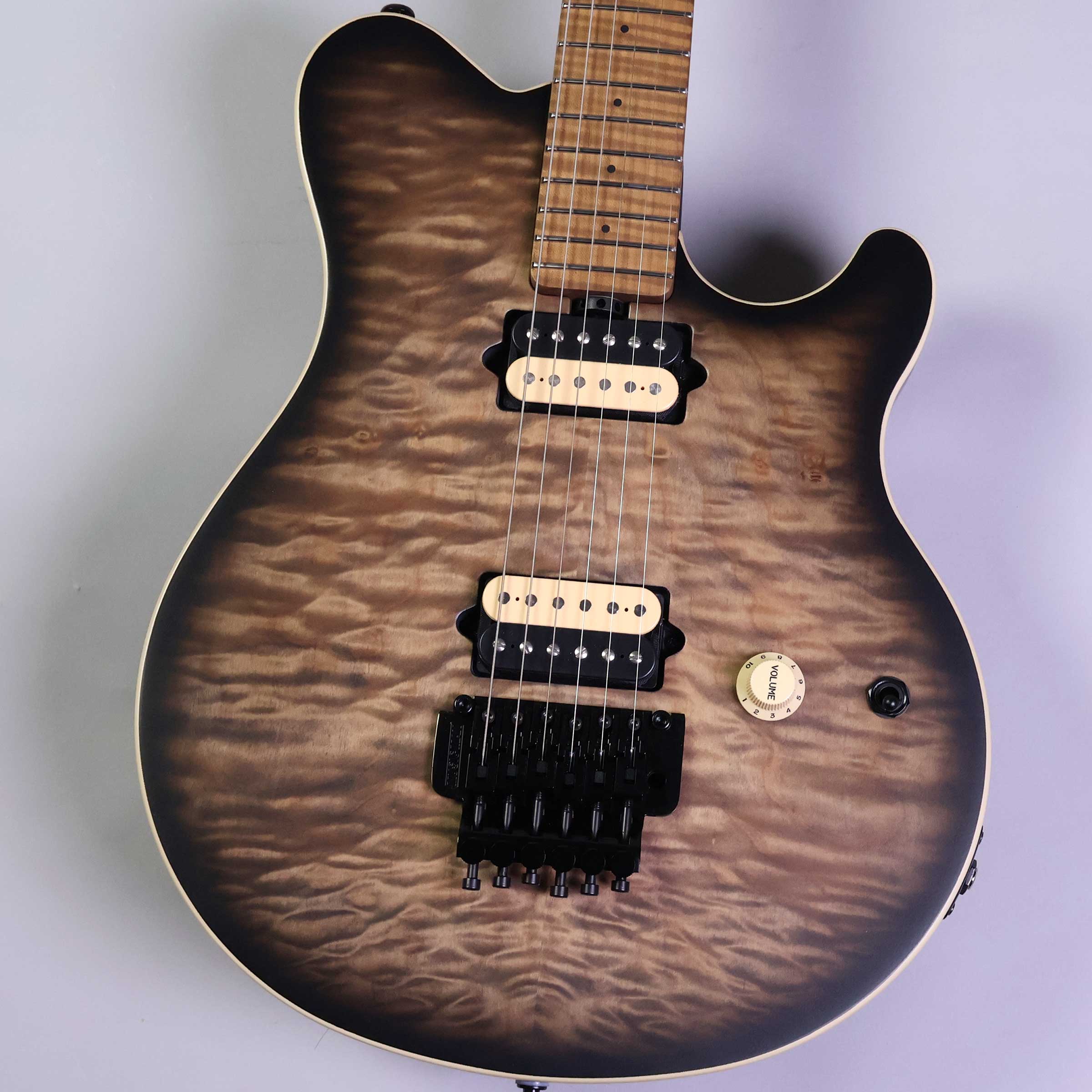 【マラソン期間中 エントリーでさらにP5倍】 MUSICMAN AXIS Charcoal Cloud Quilt ミュージックマン アクシス チャコール キルトトップ【アウトレット】