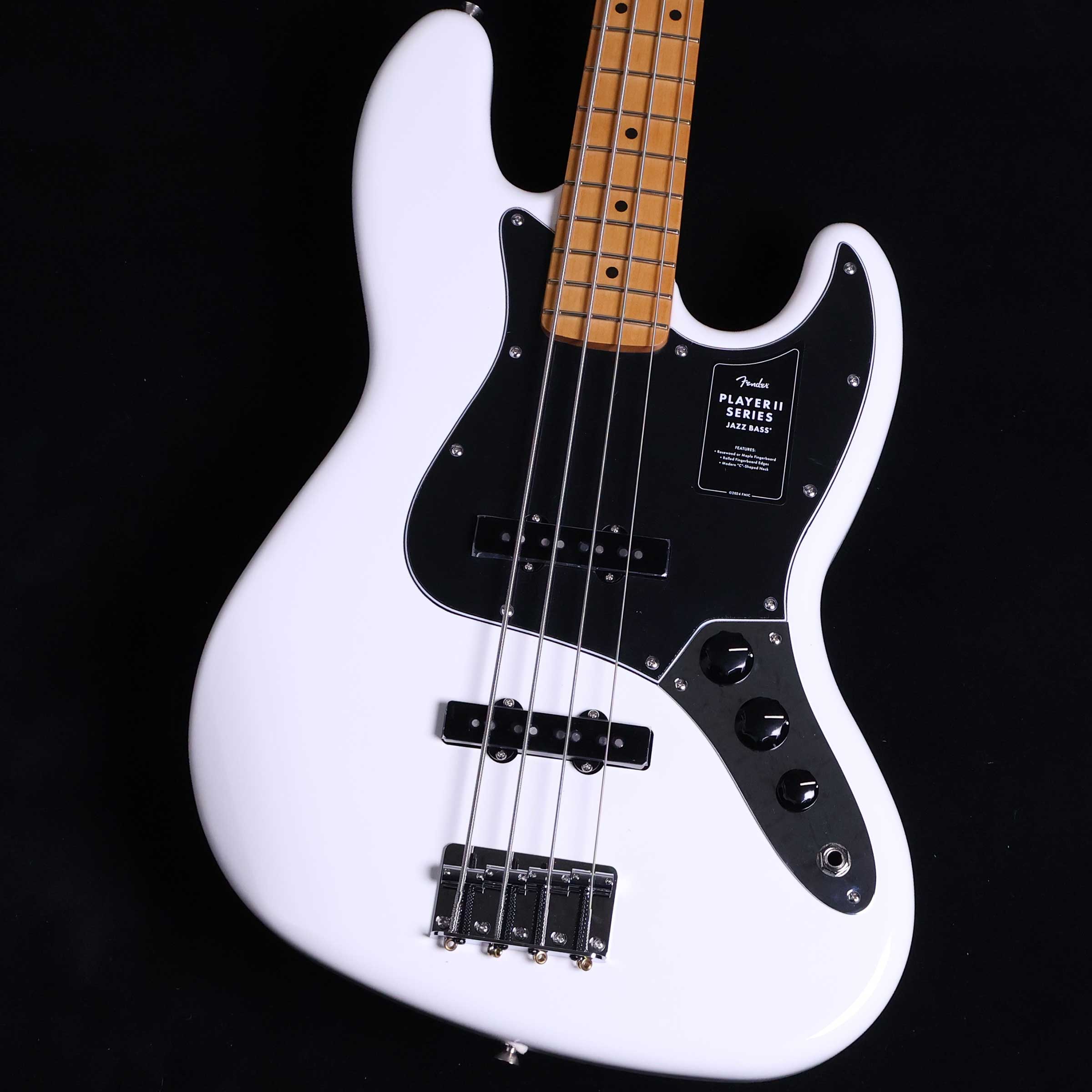フェンダー　フレットレス　ジャズベース 楽天市場】Fender Player Jazz Bass Fretless -Polar White