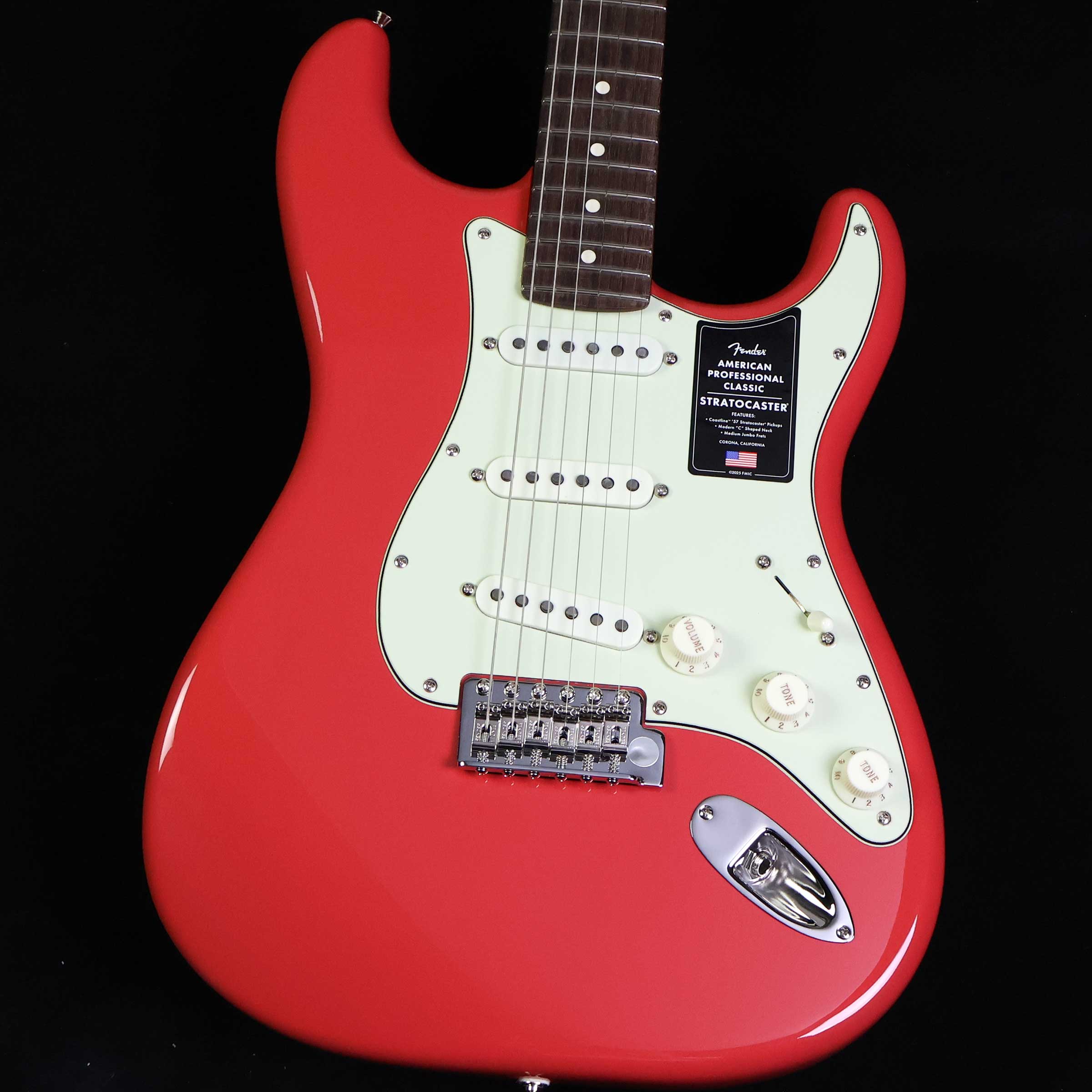 メタリックレッド ストラトタイプ エレキギター フロイドローズ 訳あり