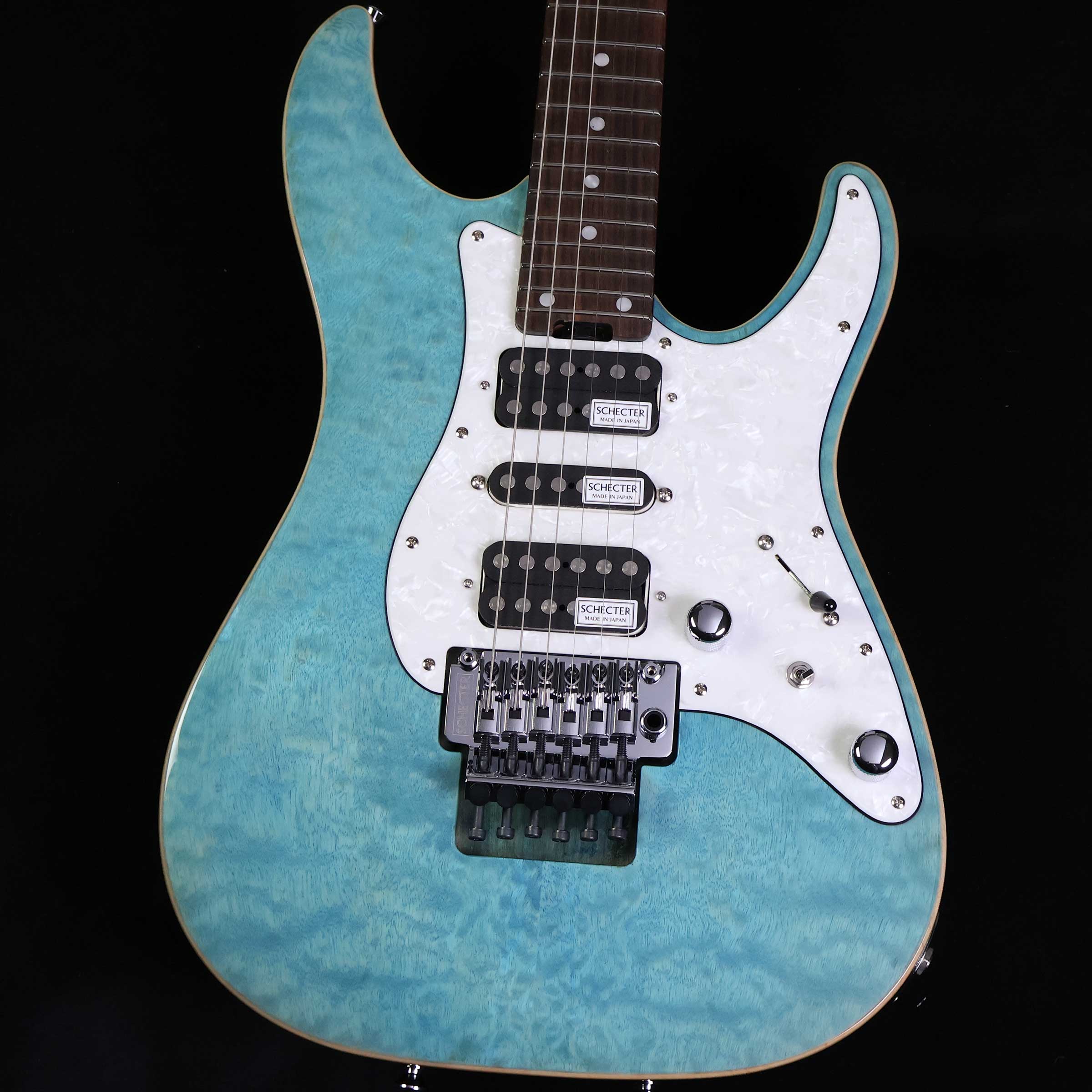 ギター SCHECTER SD-2 See-thru Green SCHECTER シェクター SD-2-24-AL See-Thru Green / R 日本製